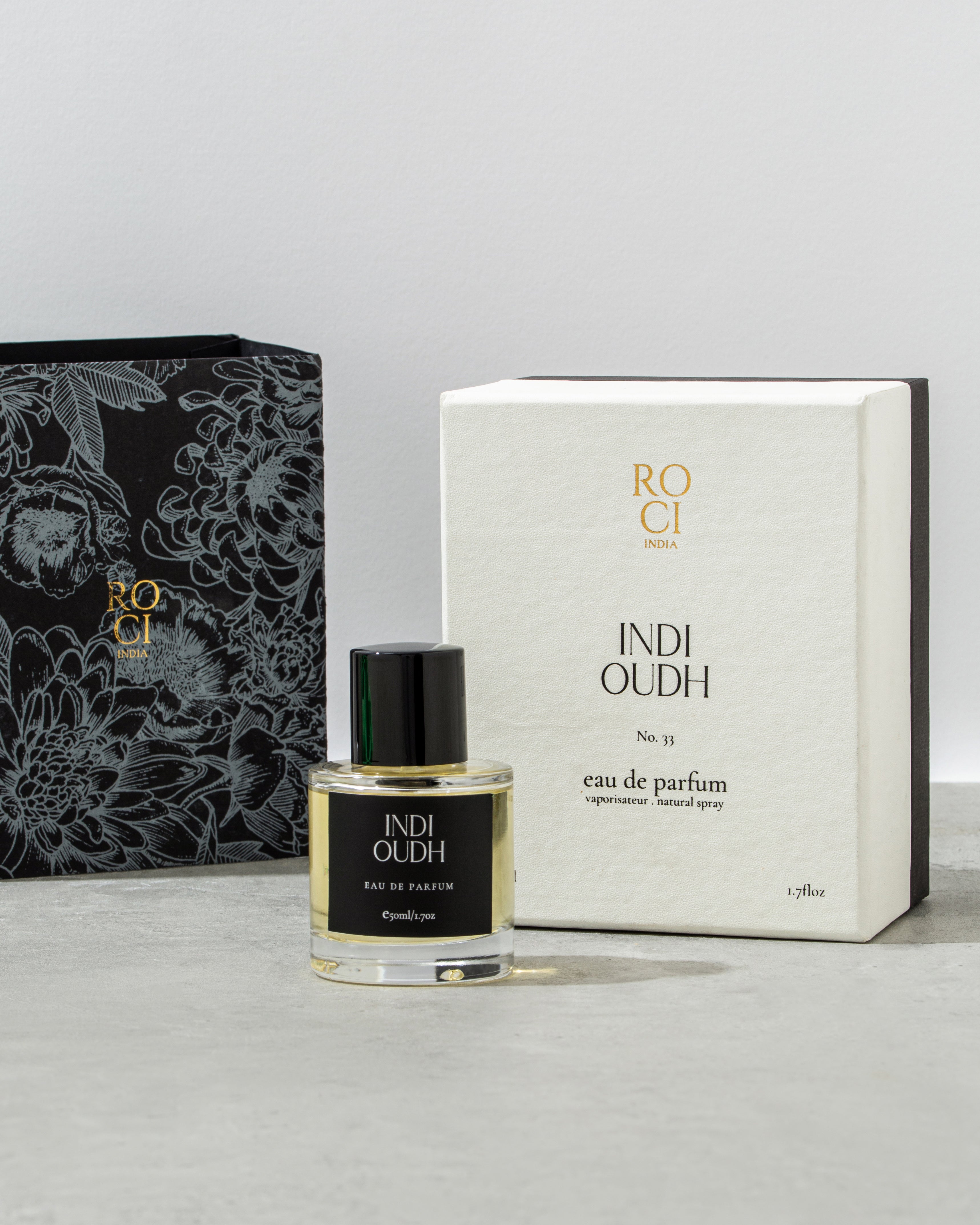 Indi Oudh EDP Luxury Floral Woody Fragrance ROCI